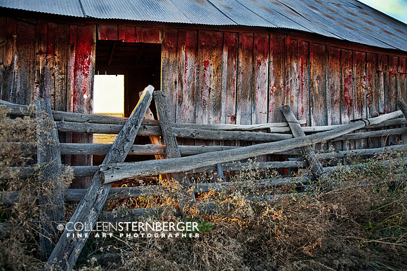 Old Barn and Fence