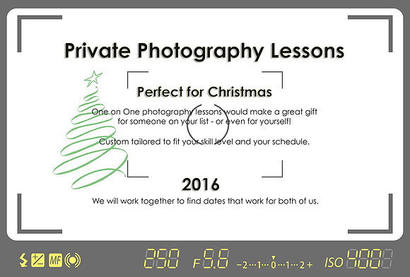 Private Photography Lessons